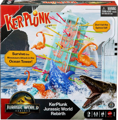 Mattel Games Kerplunk Jurassic World Rebirth Game|Mattel In Lebanon