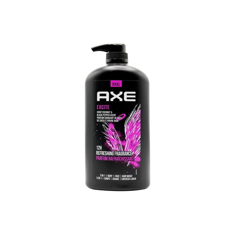 Axe 3 In 1 Body , Face & Hair Wash 1L| Axe In Lebanon