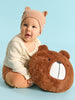 Sinsay Brown Round Bear Shape Pillow | Sinsay In Lebanon