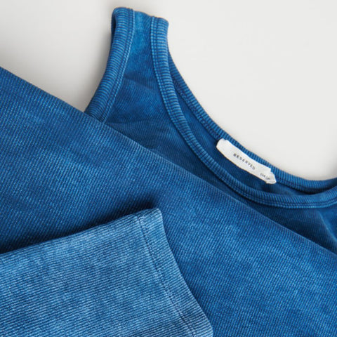 Reserved Girl's Blue Wash Effect Dress | Reserved In Lebanon