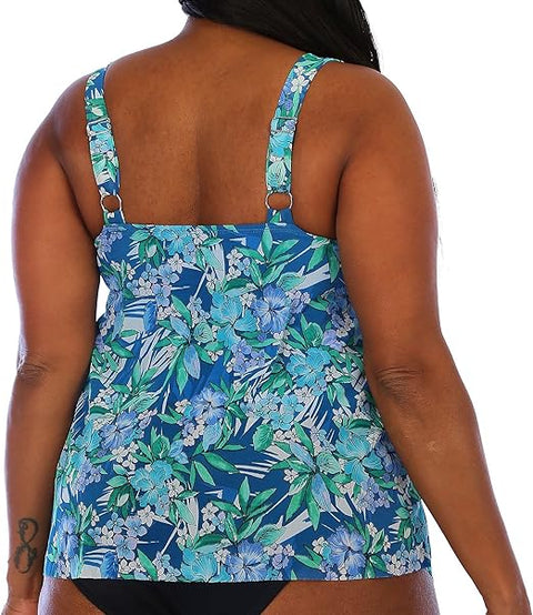 Fit 4 U Women's Multicolor Swimsuit AMZ308