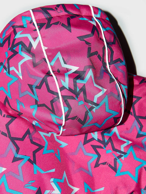 Sinsay Girl's Fuchsia Printed Insulated Jacket | Sinsay In Lebanon