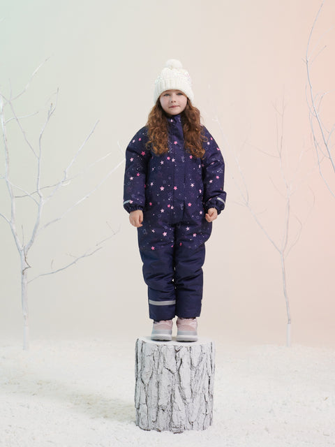 Sinsay Girl's Navy Blue Insulated Snowsuit | Sinsay In Lebanon