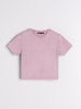 Sinsay Women's Pastel Pink Crop T-Shirt | Sinsay In Lebanon