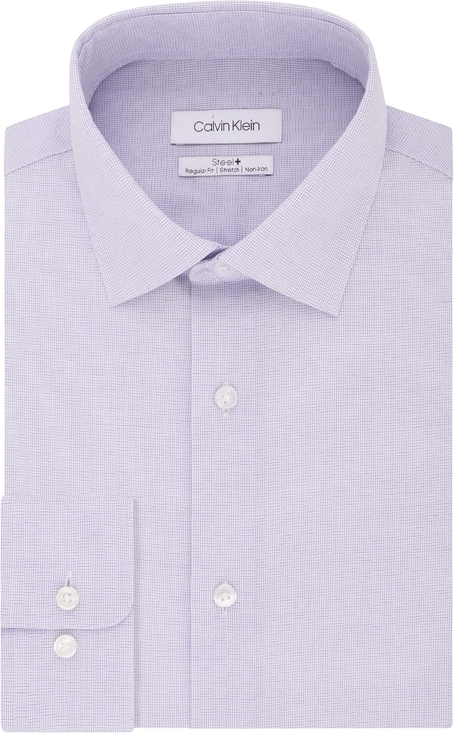 Michael Kors Men's Purple Regular Fit Stretch Long Sleeve Shirt | Michael Kors In Lebanon