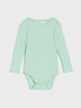 AYA Sinsay baby GIRL  WHITE FLORAL-green Bodysuits