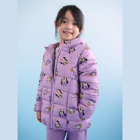 Sinsay Girl's Lavender Minnie Mouse Light Weight Jacket | Sinsay In Lebanon