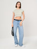 Sinsay Women's Mint Green Crop Top | Sinsay In Lebanon