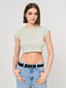 Sinsay Women's Mint Green Crop Top | Sinsay In Lebanon