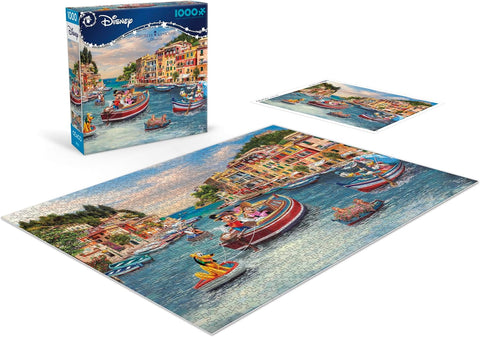 Ceaco Thomas Kinkade Disney Mickey & Minnie in Italy 1000 Piece Jigsaw Puzzle|Ceaco In Lebanon