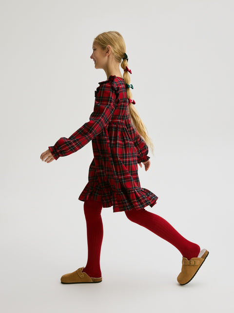Reserved Girl's Multicolor Checked Dress | Reserved In Lebanon