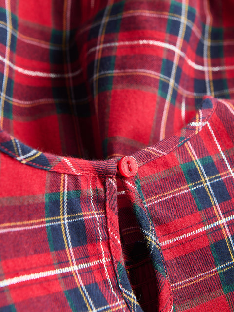 Reserved Girl's Multicolor Checked Dress | Reserved In Lebanon