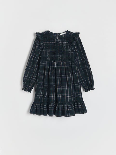 Sinsay Girl's Multicolor Checked Dress | Sinsay In Lebanon