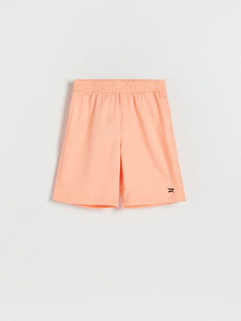 Reserved Boy's Coral Plain Basic Shorts|Reserved In Lebanon