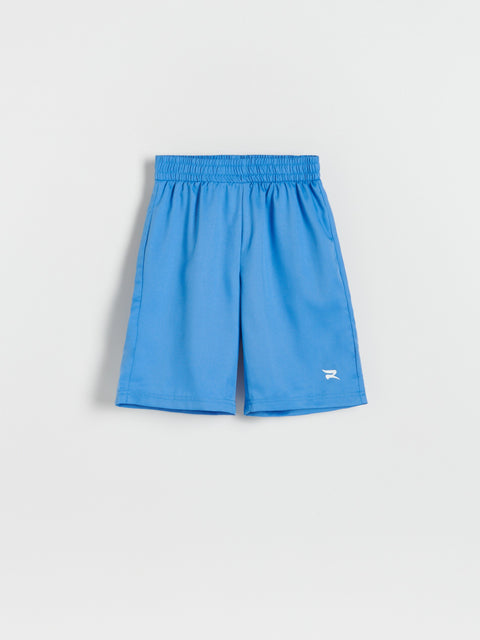 Sinsay Boy's Blue Plain Basic Shorts | Sinsay In Lebanon