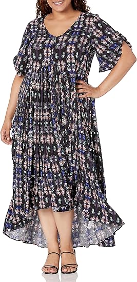 Avenue Women's Multicolor Dress AMZ270