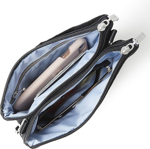 Baggallini Women's Black Subway Small Crossbody Bag |Baggallini In Lebanon