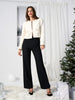 Sinsay Women's Black Trousers With Belt | Sinsay In Lebanon