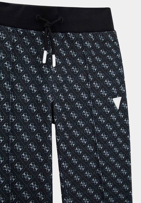 Guess Boy's Black Eco Active Track Pants | Guess In Lebanon