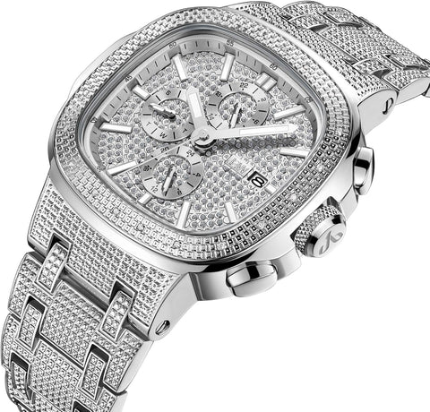 JBW Men's Silver Diamond Wrist Stainless Steel Bracelet Watch | JBW In Lebanon