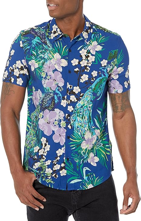 Guess Men's Multicolor Shirt ABF2983