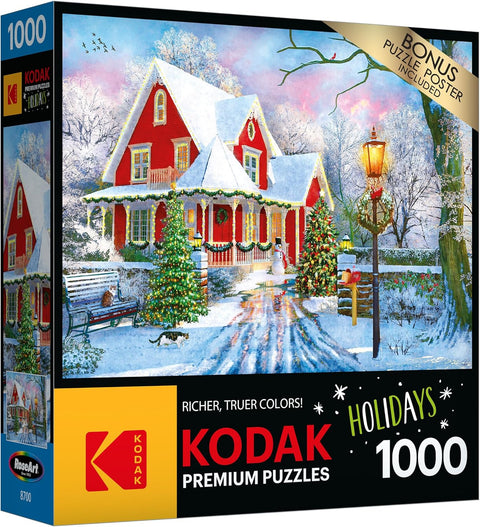 RoseArt Kodak Premium Christmas at Home 1000 Piece Jigsaw Puzzle | RoseArt In Lebanon