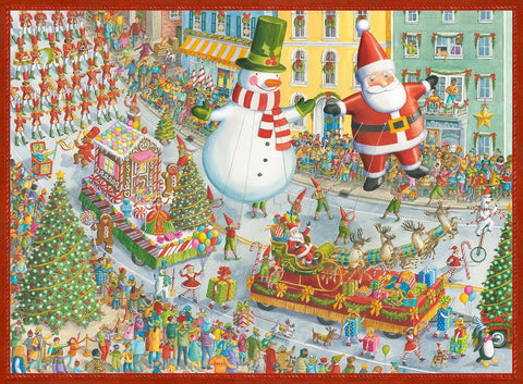 Ravensburger - Here Comes Christmas! - 500 Piece Jigsaw Puzzle | Ravensburger In Lebanon
