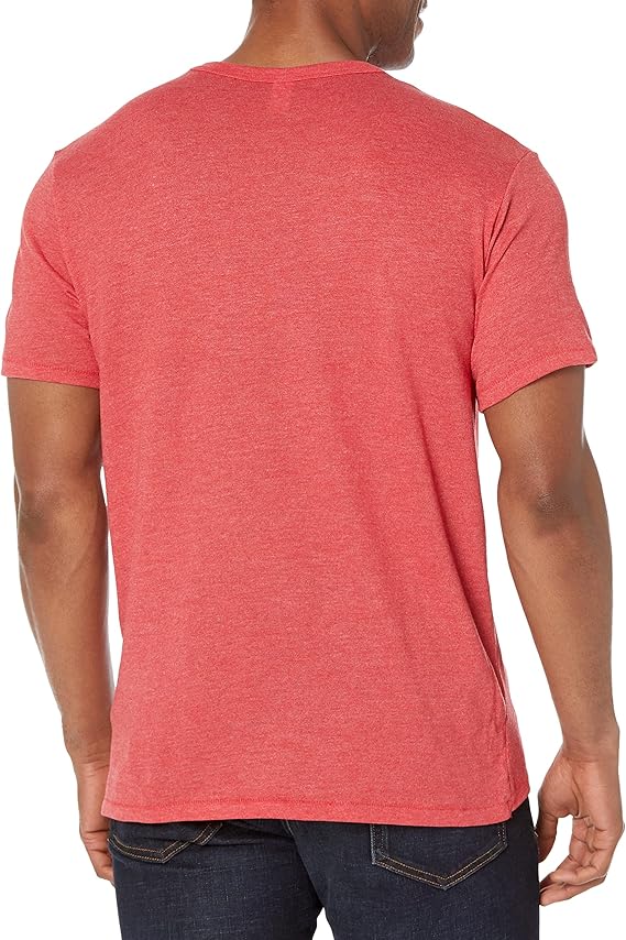 Alternative Apparel Men's Red Cotton Crew Neck T-Shirt | Alternative A ...