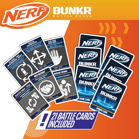 NERF BUNKR Officially Licensed Battle Royale Inflatable Bunker Battlezone - 5 Piece | BUNKR In Lebanon