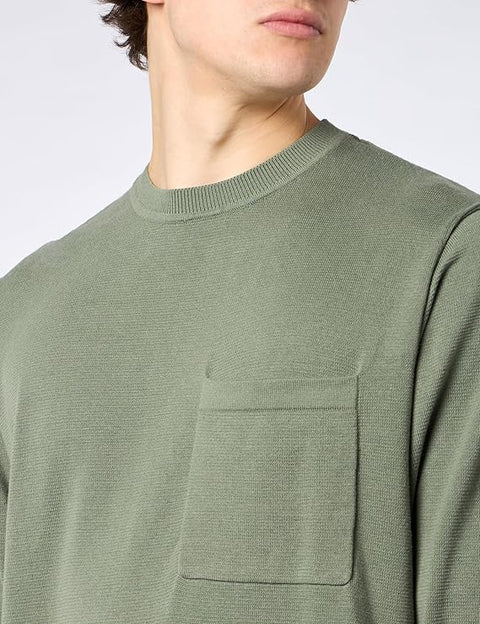 Jack & Jones Core Core Men's Olive Green Knitted Sweater | Jack & Jones In Lebanon