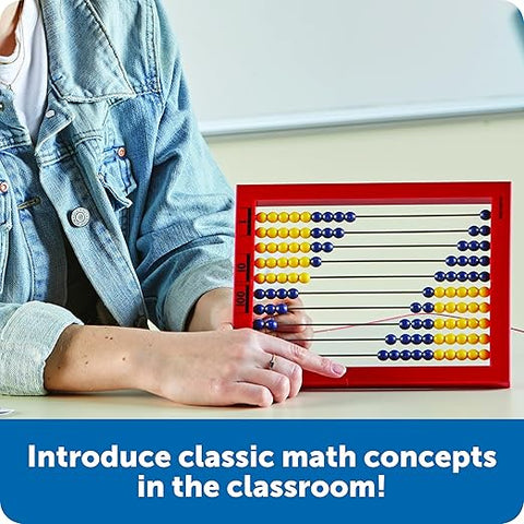 Learning Resources 2-Color Desktop Abacus | Learning Resources In Lebanon