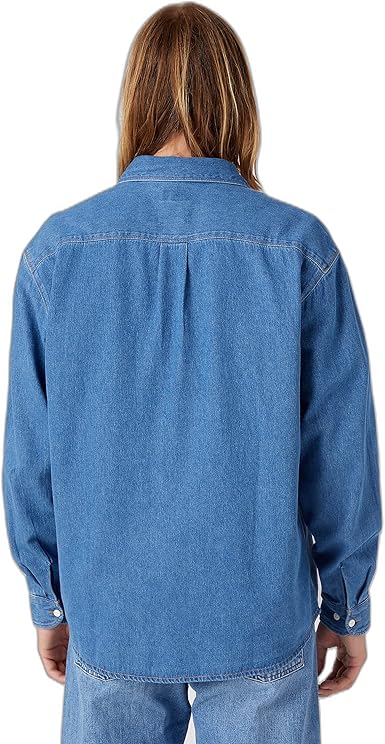 Wrangler Men's Blue Long Sleeve Shirt | Wrangler In Lebanon