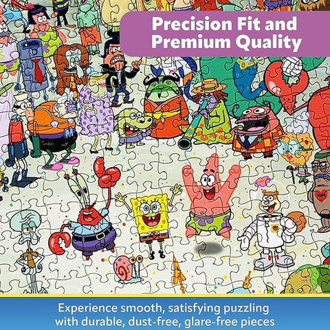 Aquarius Sponge Bob Square Pants 1000pcs Puzzle | Aquarius In Lebanon