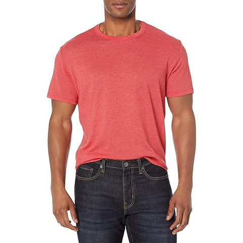 Alternative Apparel Men's Red Cotton Crew Neck T-Shirt | Alternative Apparel In Lebanon