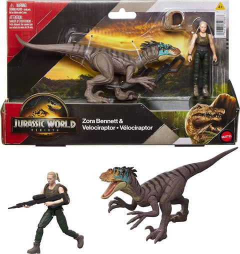 Mattel Jurassic World Rebirth Human & Dinosaur Figure Pack|Mattel In Lebanon