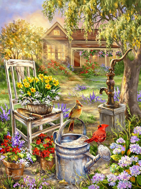 Springbok's 500 Piece Jigsaw Puzzle Spring Song | Springbok's In Lebanon