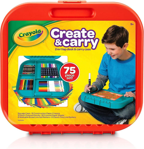 Crayola Create 'N Carry Art Set, 75 Pieces |Crayola In Lebanon