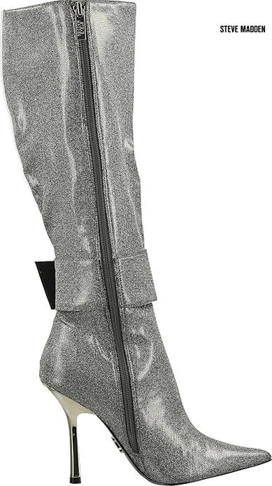 Steve Madden Women's Silver Priyanka Heeled Boots |Steve Madden in Lebanon
