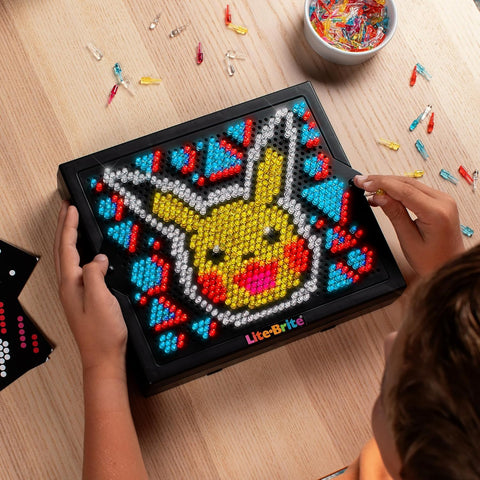 Lite Brite Super Bright HD Pokemon EditionCreative Retro Light-Up Screen| Lite Brite In Lebanon