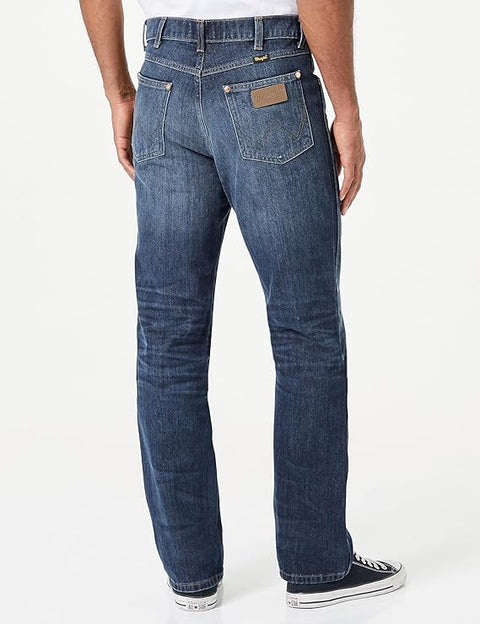 Wrangler Men's Navy Wrancher Wave Jeans | Wrangler In Lebanon