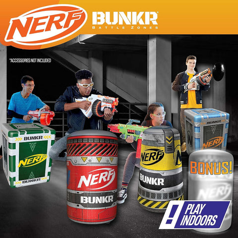 NERF BUNKR Officially Licensed Battle Royale Inflatable Bunker Battlezone - 5 Piece | BUNKR In Lebanon