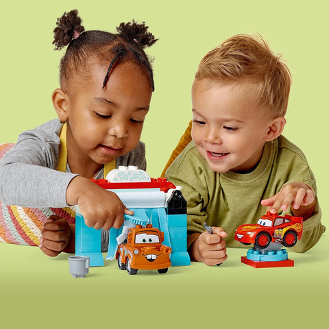 Lego Cars Lightning McQueen & Mater's Car Wash Fun Buildable Toy|Lego In Lebanon