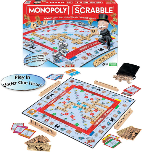 Hasbro Gaming Monopoly Scrabble Game | Hasbro Gaming In Lebanon
