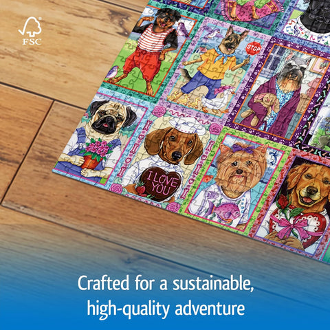 Wonder Forge Dandy Dogs 1000 Piece Jigsaw Puzzle | Wonder Forge In Lebanon