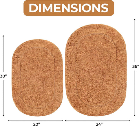 Superior Non-Slip 2 Piece Bath Rug Set | Superior In Lebanon
