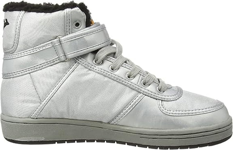 KangaRoos Roostex Women's Silver Hi-Top Sneakers | KangaRoos In Lebanon