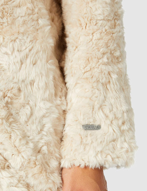 Garcia Women's Beige Fur Coat |Garcia in Lebanon