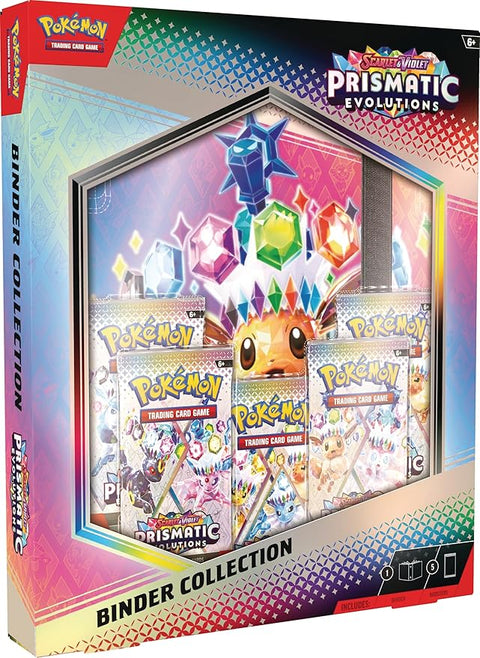 Pokémon TCG Scarlet & Violet Prismatic Evolutions Binder Collection | Pokémon In Lebanon