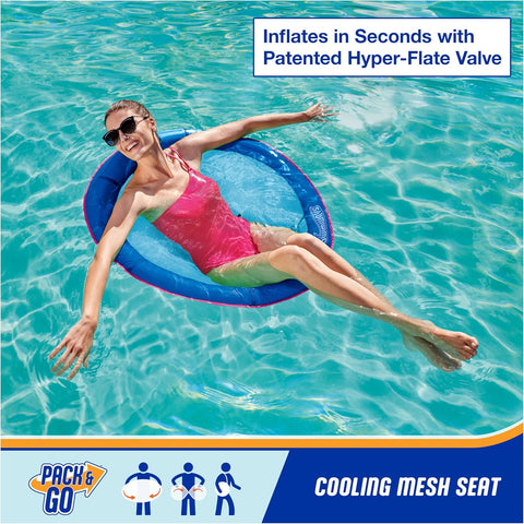 SwimWays Spring Float Premium Papasan Pool Lounger Inflatable Pool Floats|SwimWays In Lebanon