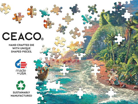 Ceaco Foil Puzzle Thomas Kinkade Moana 500 Piece Jigsaw Puzzle | Ceaco In Lebanon